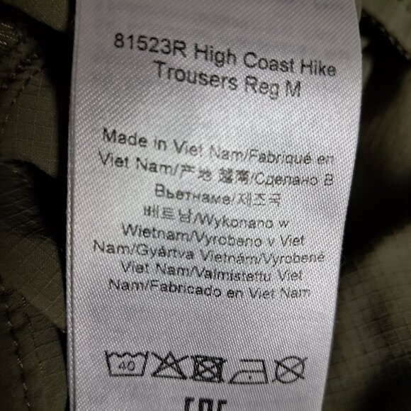 Fjallraven High Coast Hike Belted Trousers 29 - Picture 6 of 7